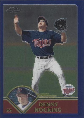 2003 Topps Chrome - Denny Hocking #42