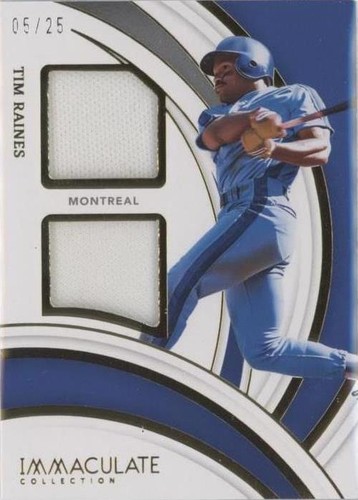 2022 Panini Immaculate Collection - Tim Raines #IMD-TR