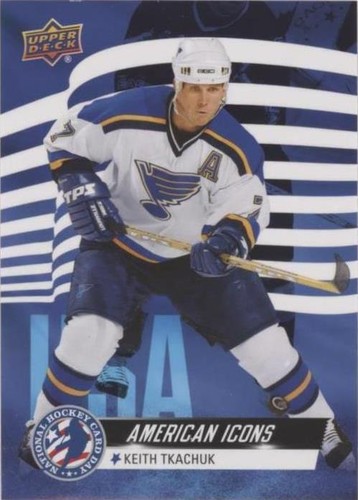 2022 Upper Deck National Hockey Card Day - Keith Tkachuk #USA-15