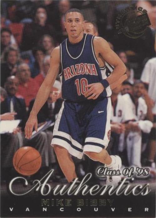 1999 Press Pass Authentics - Mike Bibby #41
