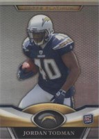 2011 Topps Platinum Jordan Todman #78