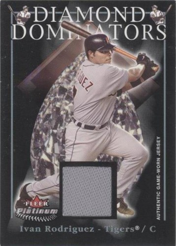 2005 Fleer Platinum - Ivan Rodriguez #DD/IR