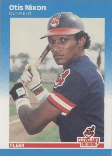 1987 Fleer - Otis Nixon #255