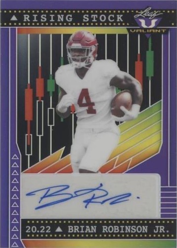 2022 Leaf Valiant Brian Robinson Jr. #RS-BRJ
