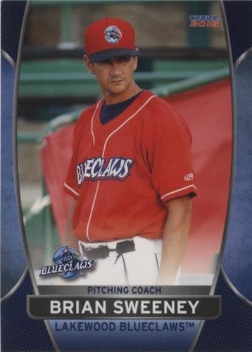 2016 Choice Lakewood Blueclaws - Brian Sweeney #31