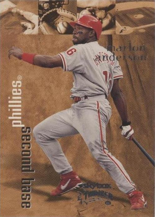 1999 Skybox Thunder - Marlon Anderson #202