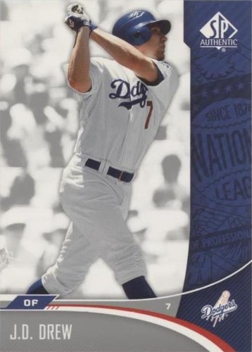2006 SP Authentic - J.D. Drew #50