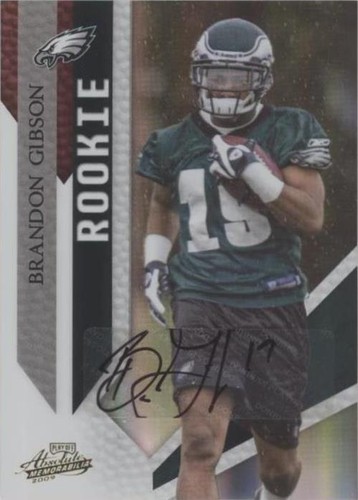 2009 Playoff Absolute Memorabilia Brandon Gibson #114