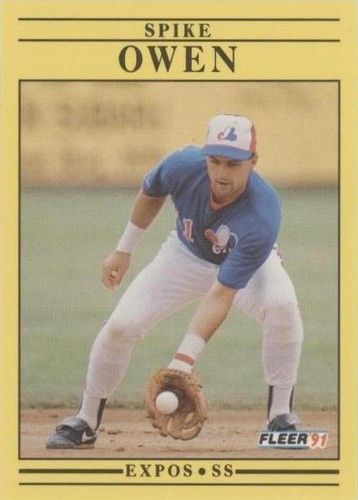1991 Fleer - Spike Owen #243
