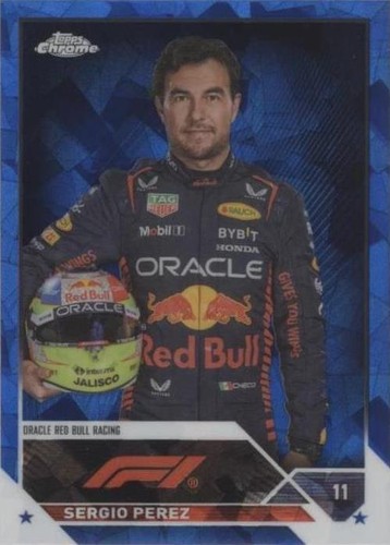 2023 Topps Chrome Sapphire Edition Formula 1 - Sergio Perez #9