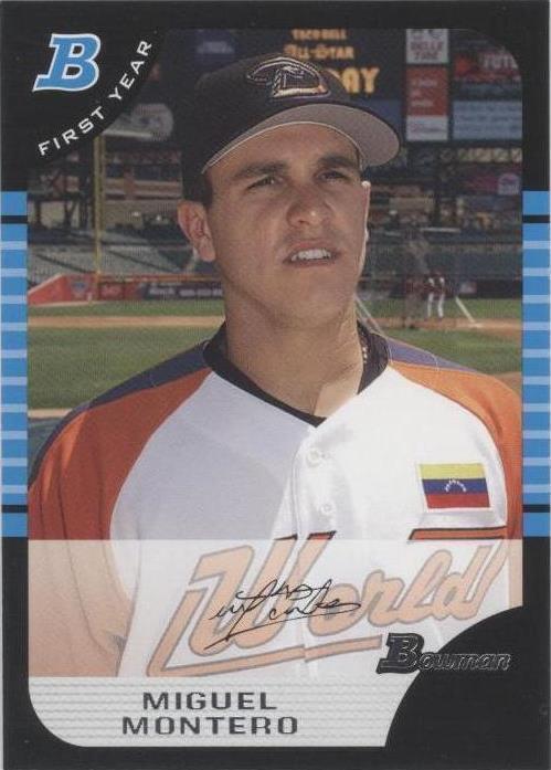 Bowman Draft Picks & Prospects 2005 - Miguel Montero #BDP137