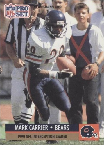 1991 Pro Set Mark Carrier #18