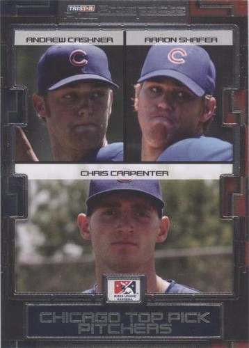 2008 TRISTAR Prospects Plus - Aaron Shafer Andrew Cashner Chris Carpenter #143