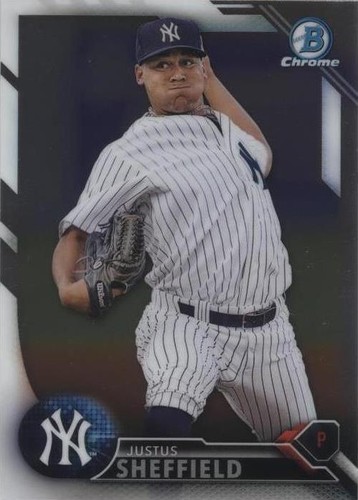 2016 Bowman Draft - Justus Sheffield #BDC-125