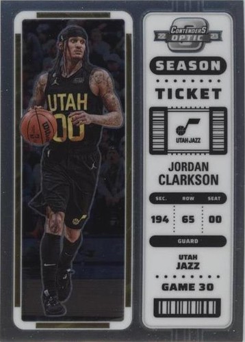 2022-23 Panini Contenders Optic - Jordan Clarkson #89
