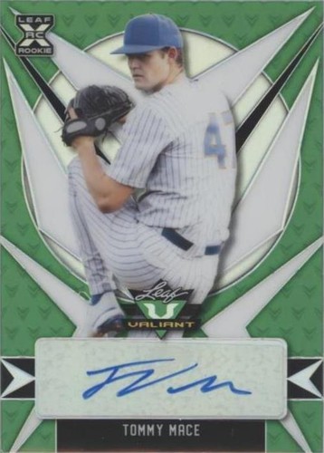 2021 Leaf Valiant - Tommy Mace #BA-TM2