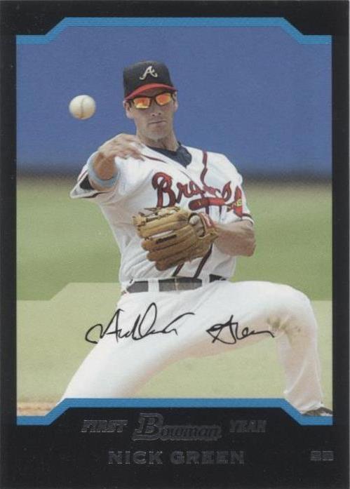 2004 Bowman Draft Picks & Prospects - Nick Green #BDP27
