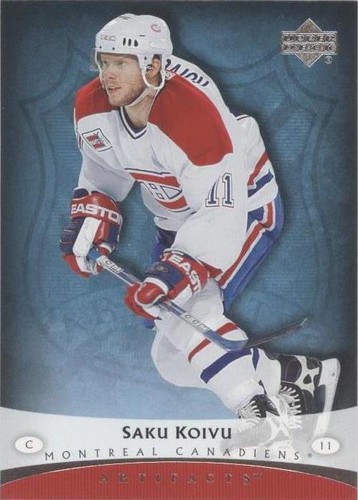 2005-06 Upper Deck Artifacts - Saku Koivu #54