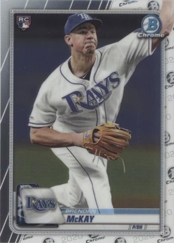 2020 Bowman Chrome - Brendan McKay #80