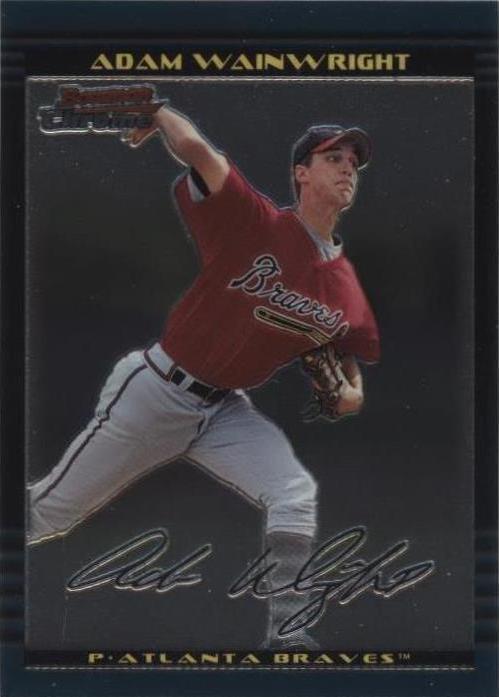 2002 Bowman Chrome - Adam Wainwright #233