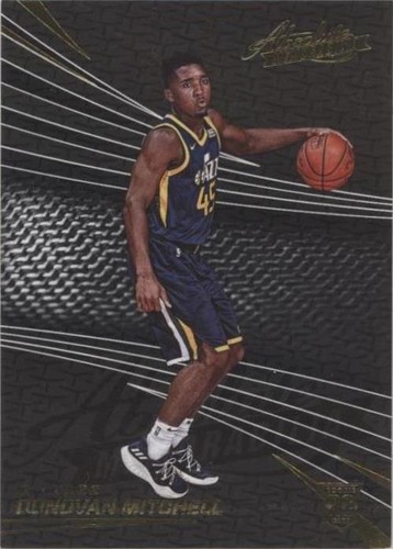 PSA 9 DONOVAN MITCHELL 2017-18 DONRUSS #188 RATED ROOKIE RC