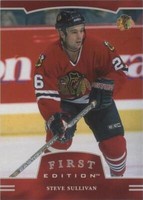 2002-03 In the Game Be A Player First Edition - Steve Sullivan #112