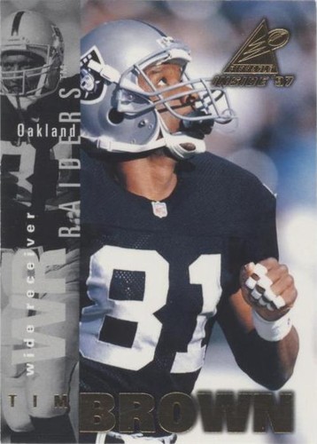1997 Pinnacle Inside Tim Brown #42