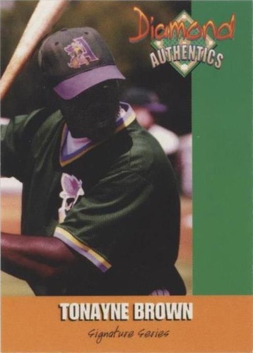 2000 Diamond Authentics Signature Series - Tonayne Brown #17