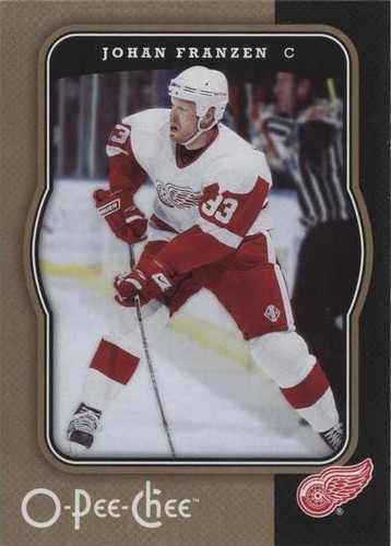 2007-08 O-Pee-Chee - Johan Franzen #182