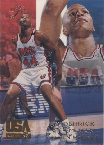 1994 Flair USA Basketball - Derrick Coleman #11