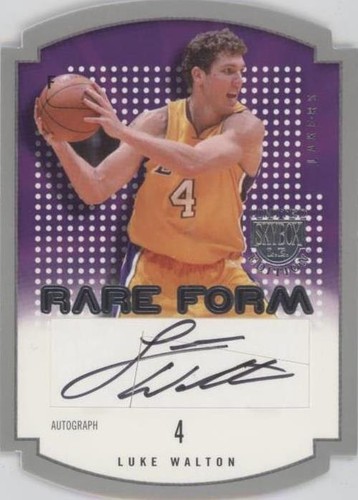 2003-04 Skybox Limited Edition - Luke Walton #RFA-LW