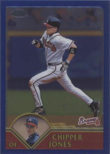 2003 Topps Chrome - Chipper Jones #222