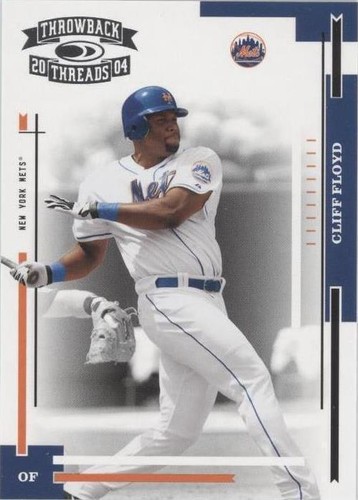 2004 Donruss Throwback Threads - Cliff Floyd #124