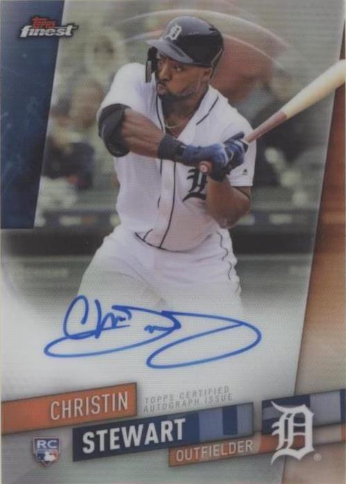 2019 Topps Finest - Christin Stewart #FA-CST