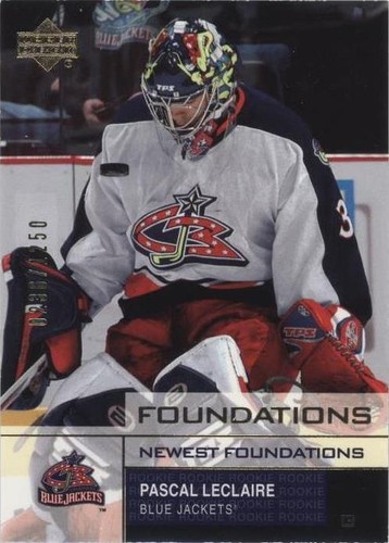 2002-03 Upper Deck Foundations - Pascal Leclaire #165