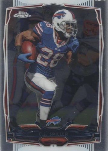 2014 Topps Chrome C.J. Spiller #27