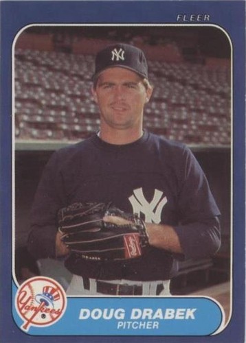 1986 Fleer Update - Doug Drabek #U-36