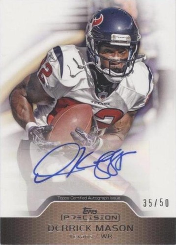 2011 Topps Precision Derrick Mason #PCVA-DM