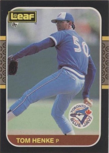 1987 Leaf Canadian - Tom Henke #73