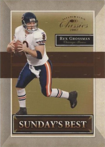 2007 Donruss Classics Rex Grossman #SB-30