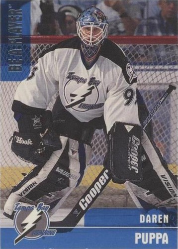 1999-00 In the Game Be A Player Memorabilia - Daren Puppa #220