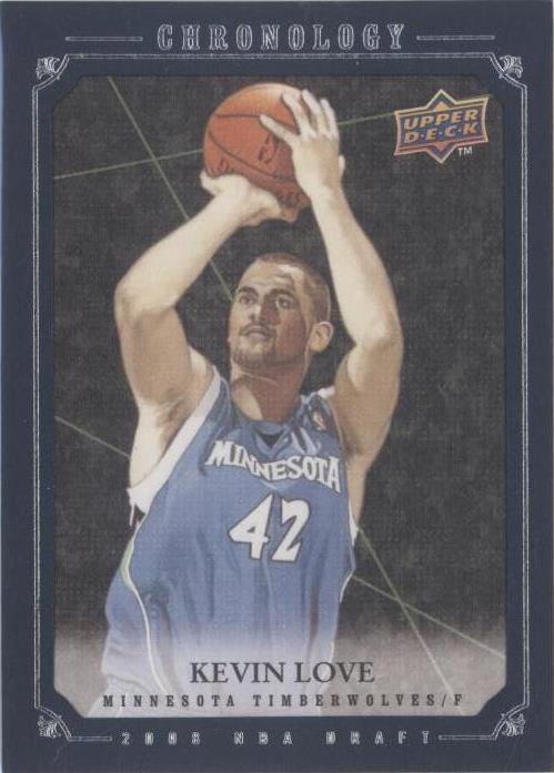 Cronología de cubierta superior 2007-08 - Kevin Love #255