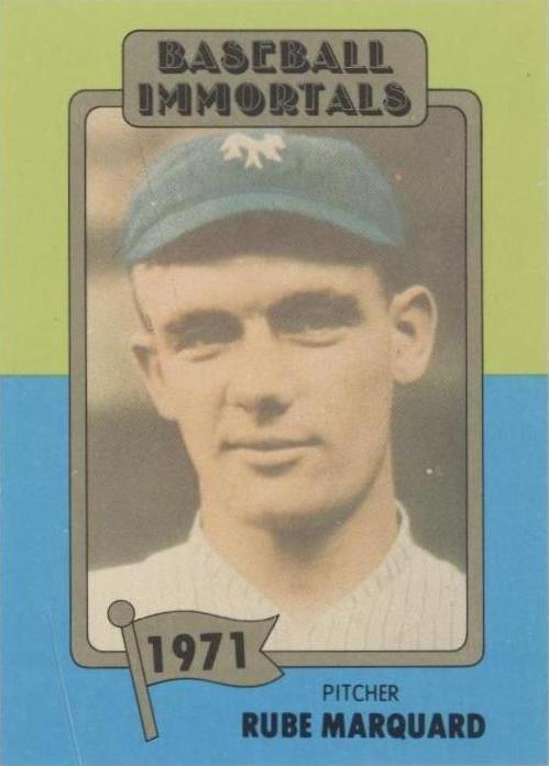 1980-87 SSPC Baseball Immortals - Rube Marquard #124