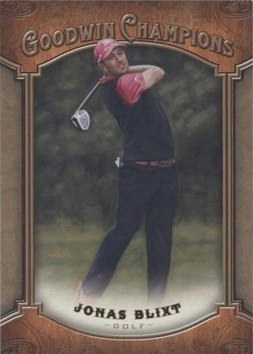 2014 Upper Deck Goodwin Champions - Jonas Blixt #71