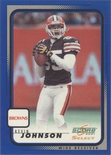 2001 Score Select Kevin Johnson #50