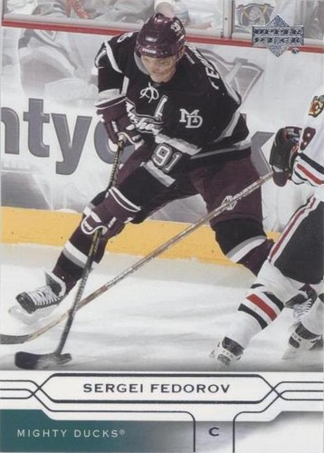 2004-05 Upper Deck - Sergei Fedorov #4