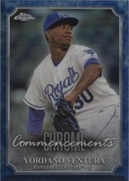 2015 Topps Chrome - Yordano Ventura #COM-3