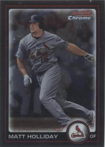 2010 Bowman Chrome - Matt Holliday #100