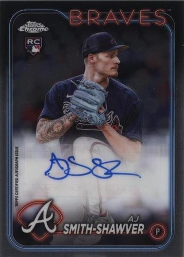 2024 Topps Chrome Update Series - AJ Smith-Shawver #AC-AS
