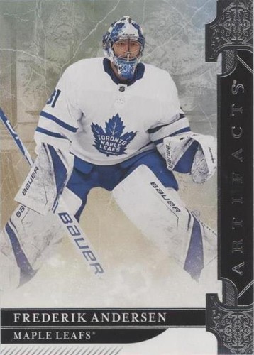 2019-20 Upper Deck Artifacts - Frederik Andersen #33
